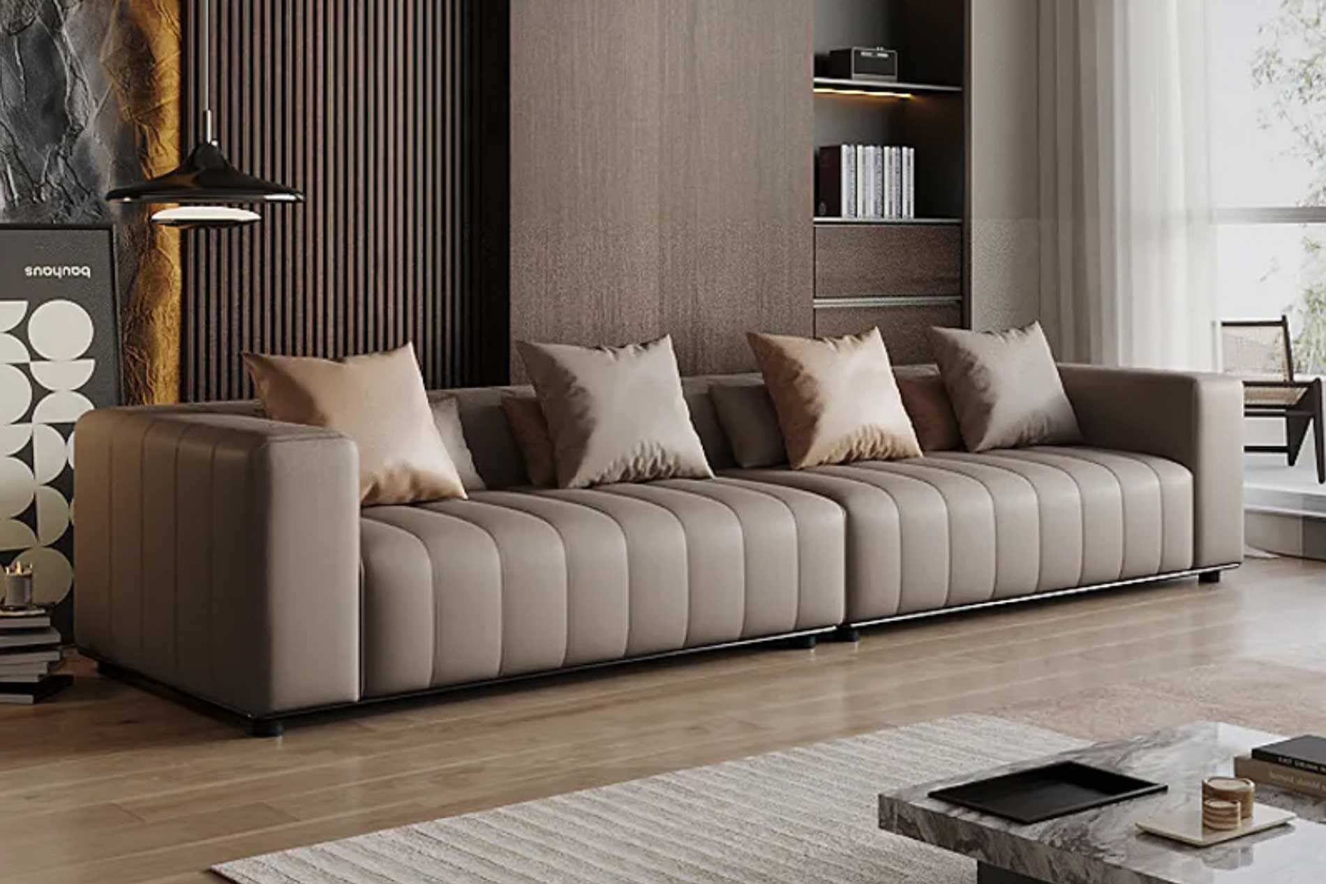 vải bọc sofa phòng khách